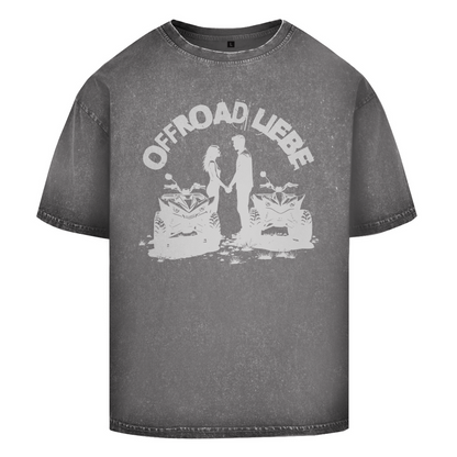 Oversize Washed T-Shirt Quad Offroad Liebe