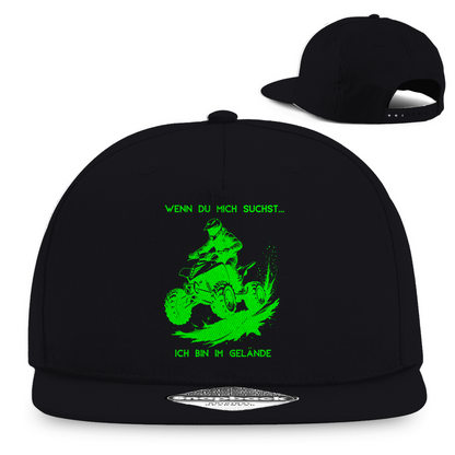 Snapback Rapper Cap Quad wenn du mich suchst