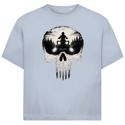 Unisex Jack and Jones Oversize T-Shirt Quad Skull