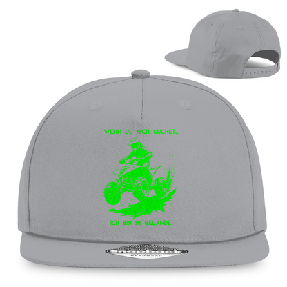 Snapback Rapper Cap Quad wenn du mich suchst