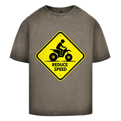 Oversize Washed T-Shirt Quad Reduce Speed