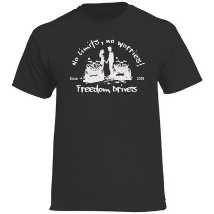 Men's Premium T-Shirt Quad No Limits,No Worries