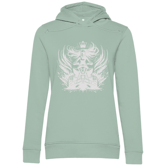 Sweat à capuche bio premium pour femme Quad Princess