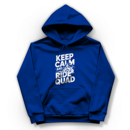 Damen Hoodie Keep calm and ride Quad