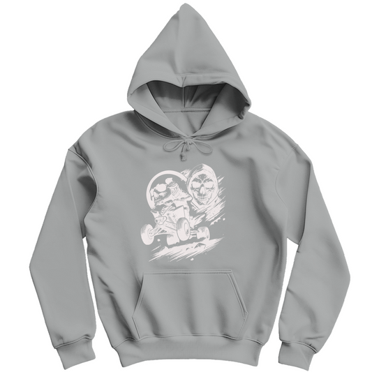 Sweat à capuche pour homme Quad Skull