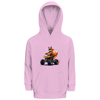 Kinder Premium Bio Hoodie Quad FuchsLady