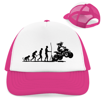 Retro Trucker Cap Quad Evolution