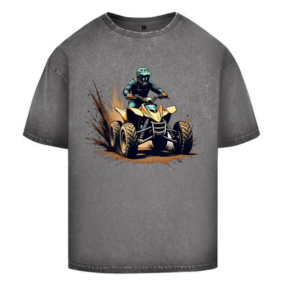 T-shirt délavé oversize Quad Offroad