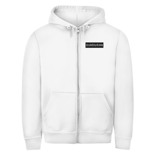 Unisex Zipper Hoodie Unterschätze niemals einen alten Mann auf einem Quad