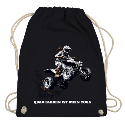 Turnbeutel Quad fahren ist mein Yoga