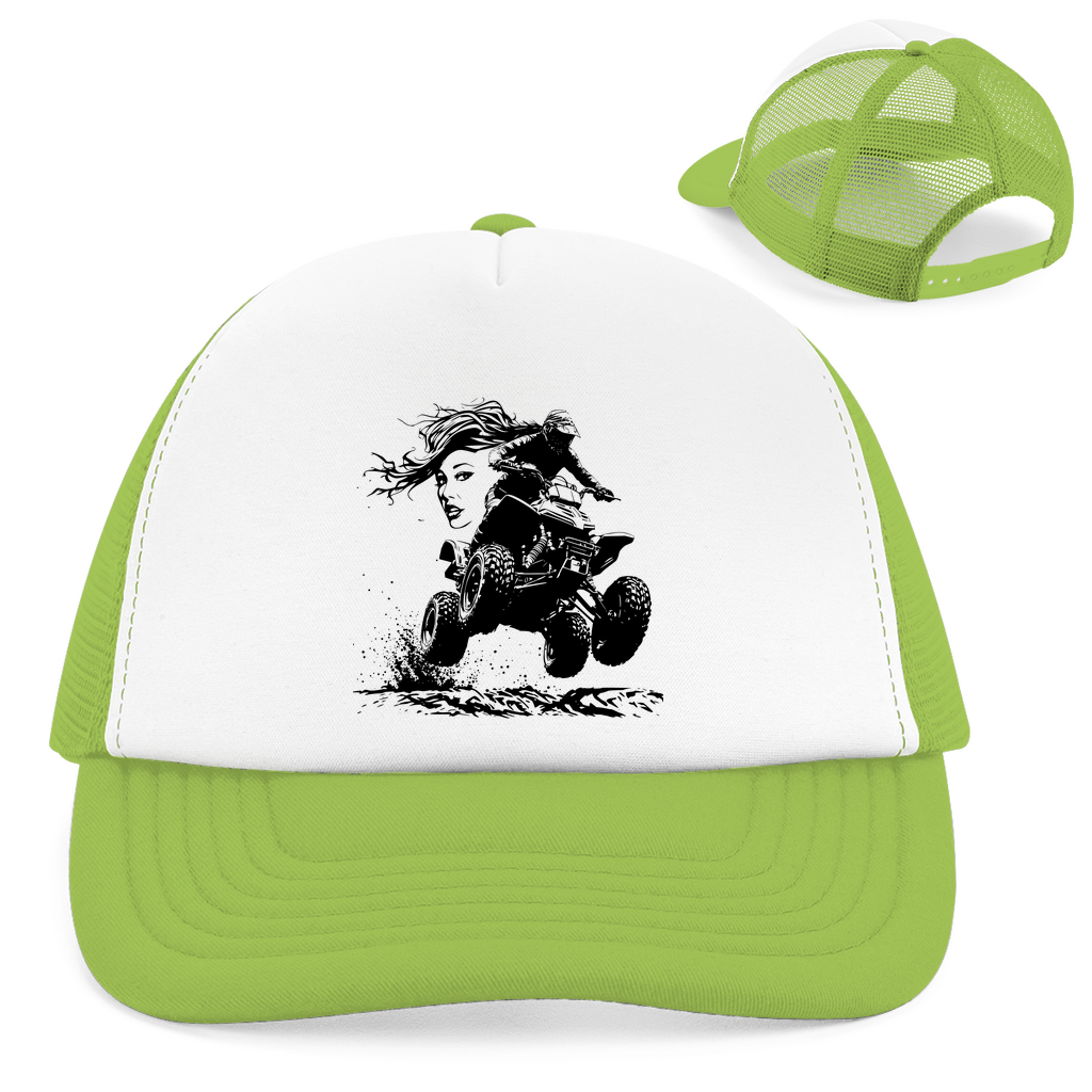 Retro Trucker Cap Quad FunLady