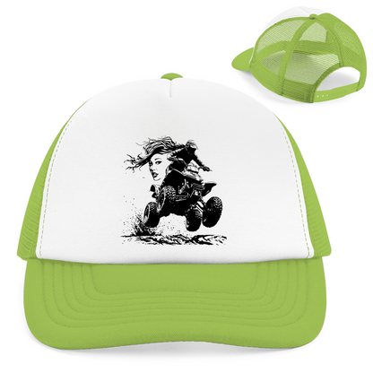 Retro Trucker Cap Quad FunLady