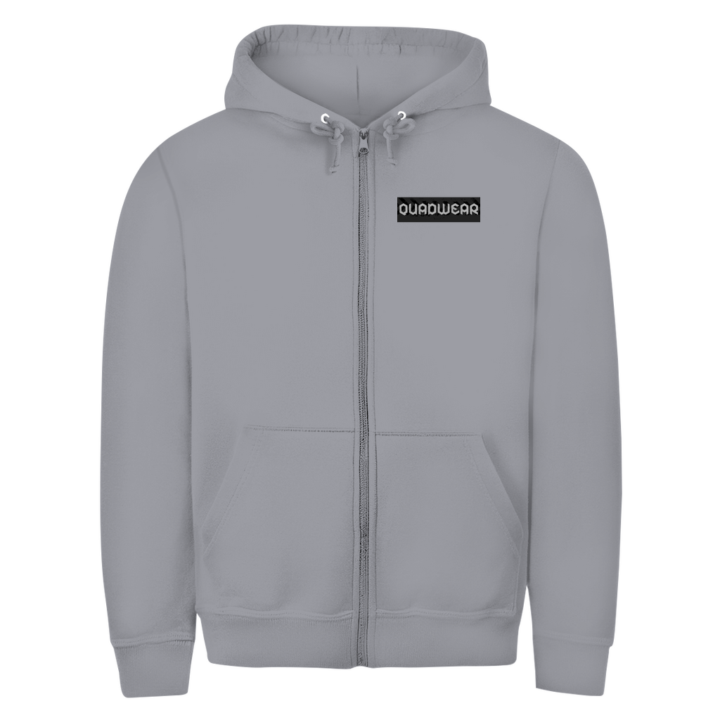 Unisex Zipper Hoodie Unterschätze niemals einen alten Mann auf einem Quad