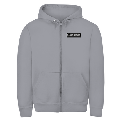 Unisex Zipper Hoodie Unterschätze niemals einen alten Mann auf einem Quad