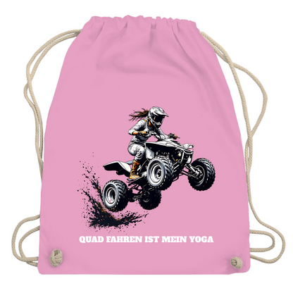 Turnbeutel Quad fahren ist mein Yoga