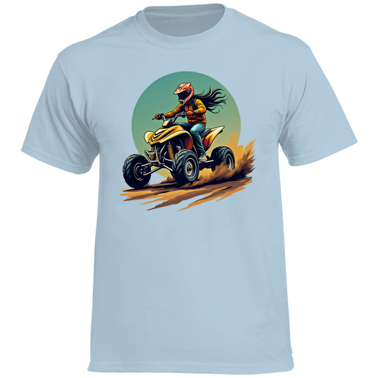 T-shirt premium pour homme Quad Retro