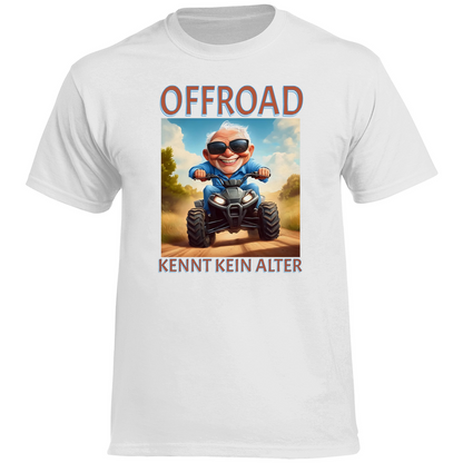 Herren Premium T-Shirt Quad Offroad kennt kein Alter