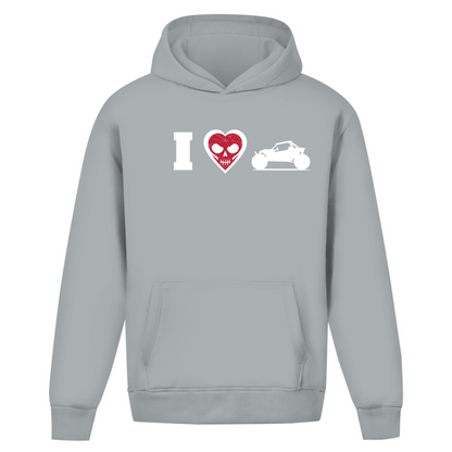 Oversize Hoodie Ohne Kordel I Love Buggy